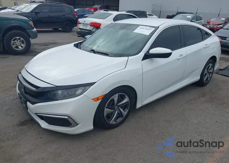2020 Honda Civic Lx из США, поврежденный, VIN 2HGFC2F61LH577582